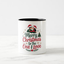 クリスマスのマグカップ　愛するひとへメリークリスマス