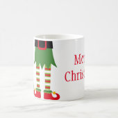 クリスマスのマグ小妖精や小人 コーヒーマグカップ (中央)