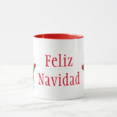 クリスマスのマグ雪だるまFeliz Navidad マグカップ (中央)
