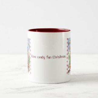 クリスマスのマグ15oz ツートーンマグカップ