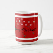 クリスマスのマグ コーヒーマグカップ (正面右)