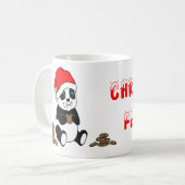 クリスマスのマグ コーヒーマグカップ (正面左)