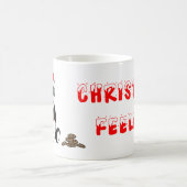 クリスマスのマグ コーヒーマグカップ (中央)