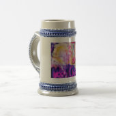 クリスマスのマグ ビールジョッキ (正面左)