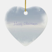 クリスマスのマツ円錐形のオーナメント セラミックオーナメント (裏面)