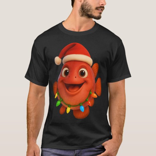 クリスマスのマンザイ Tシャツ (正面)