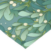 クリスマスのミスタントパターン ショートテーブルランナー (コーナー)