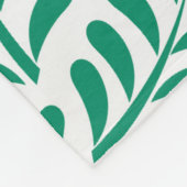 クリスマスのミスタントベリーのパターン フリースブランケット (角)