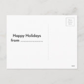 クリスマスのミスタントーとボーブル シーズンポストカード (裏面)