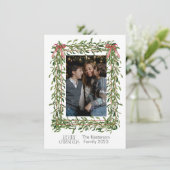 クリスマスのミスタントーのトレリス写真 シーズンカード (スタンド正面)