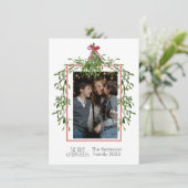 クリスマスのミスタントーのトレリス写真 シーズンカード (スタンド正面)