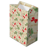 クリスマスのミスタントー» ミディアムペーパーバッグ (裏面アングル)