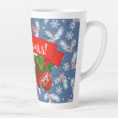クリスマスのミトン カフェラテマグ (右)