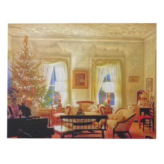 クリスマスのメモ帳 ノートパッド (正面)