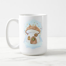 クリスマスのメルヘンハウス コーヒーマグカップ