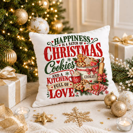 クリスマスのモノグラムギフトスローピロー装飾アート クッション