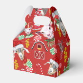 クリスマスのヤギ飴とジンルベルGetYerGoat™ フェイバーボックス (裏面サイド)