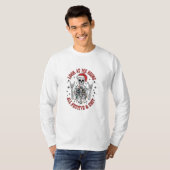 クリスマスのユーモア Tシャツ (正面フル)