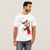 クリスマスのユーモア! Tシャツ (正面フル)