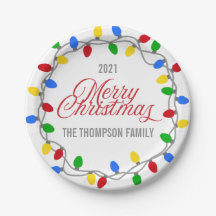 クリスマスのライトストリング | 円のカスタム