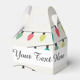 クリスマスのライトパターン フェイバーボックス