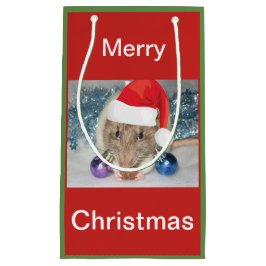 クリスマスのラットのギフトバッグ スモールペーパーバッグ