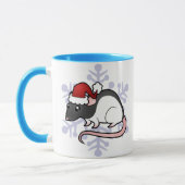 クリスマスのラット マグカップ (左)
