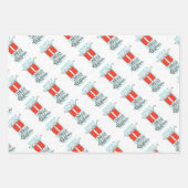 クリスマスのラッピングペーパーシート ラッピングペーパーシート (正面2)