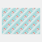 クリスマスのラッピングペーパーシート ラッピングペーパーシート (正面)