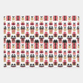 クリスマスのラッピングペーパーシート ラッピングペーパーシート (正面3)