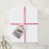 クリスマスのラッピング用ギフトタグ ギフトタグ (より糸付き)
