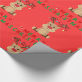 クリスマスのラッピング紙カスタマイズ ラッピングペーパー (角)