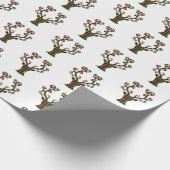 クリスマスのラッピング紙プライド鹿 ラッピングペーパー (角)