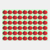 クリスマスのラッピング紙 ラッピングペーパーシート (正面)