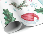 クリスマスのラッピング紙 ラッピングペーパー (ロールコーナー)