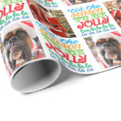 クリスマスのラップを撮るすてき季節だ ラッピングペーパー (ロールコーナー)