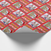 クリスマスのラップを撮るすてき季節だ ラッピングペーパー (角)