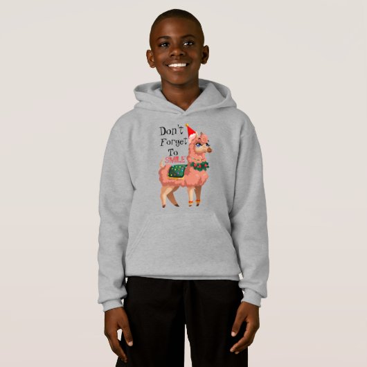 クリスマスのラマ (正面フル)