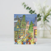 クリスマスのランタンの郵便はがき シーズンポストカード (スタンド正面)