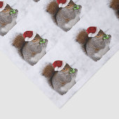 クリスマスのリスのティッシュペーパー 薄葉紙 (詳細)