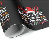 クリスマスのリストに載るいけな可能性が高い ラッピングペーパー (ロールコーナー)