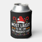 クリスマスのリストに載るいけな可能性が高い 缶クーラー (缶正面)