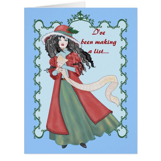 クリスマスのリスト (正面)