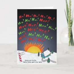 クリスマスのリスト シーズンカード