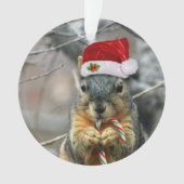 クリスマスのリス オーナメント (正面)