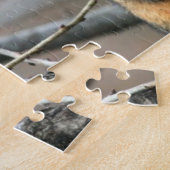 クリスマスのリス ジグソーパズル (側面)