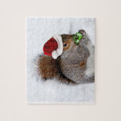 クリスマスのリス ジグソーパズル (縦)