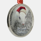 クリスマスのリス メタルオーナメント (右)