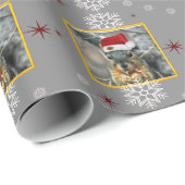 クリスマスのリス ラッピングペーパー (ロールコーナー)