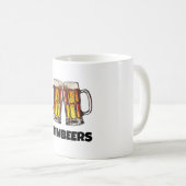クリスマスのリンビール コーヒーマグカップ (正面右)